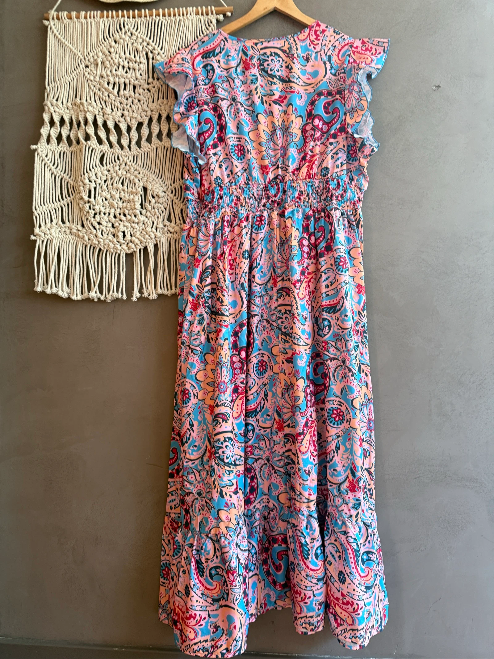 Vestido talla 50 bohemio elegante bonitos colores – photo 5